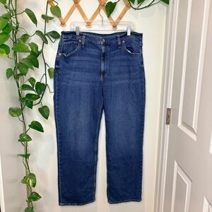 GAP 90’s Loose High Rise Distressed Jeans